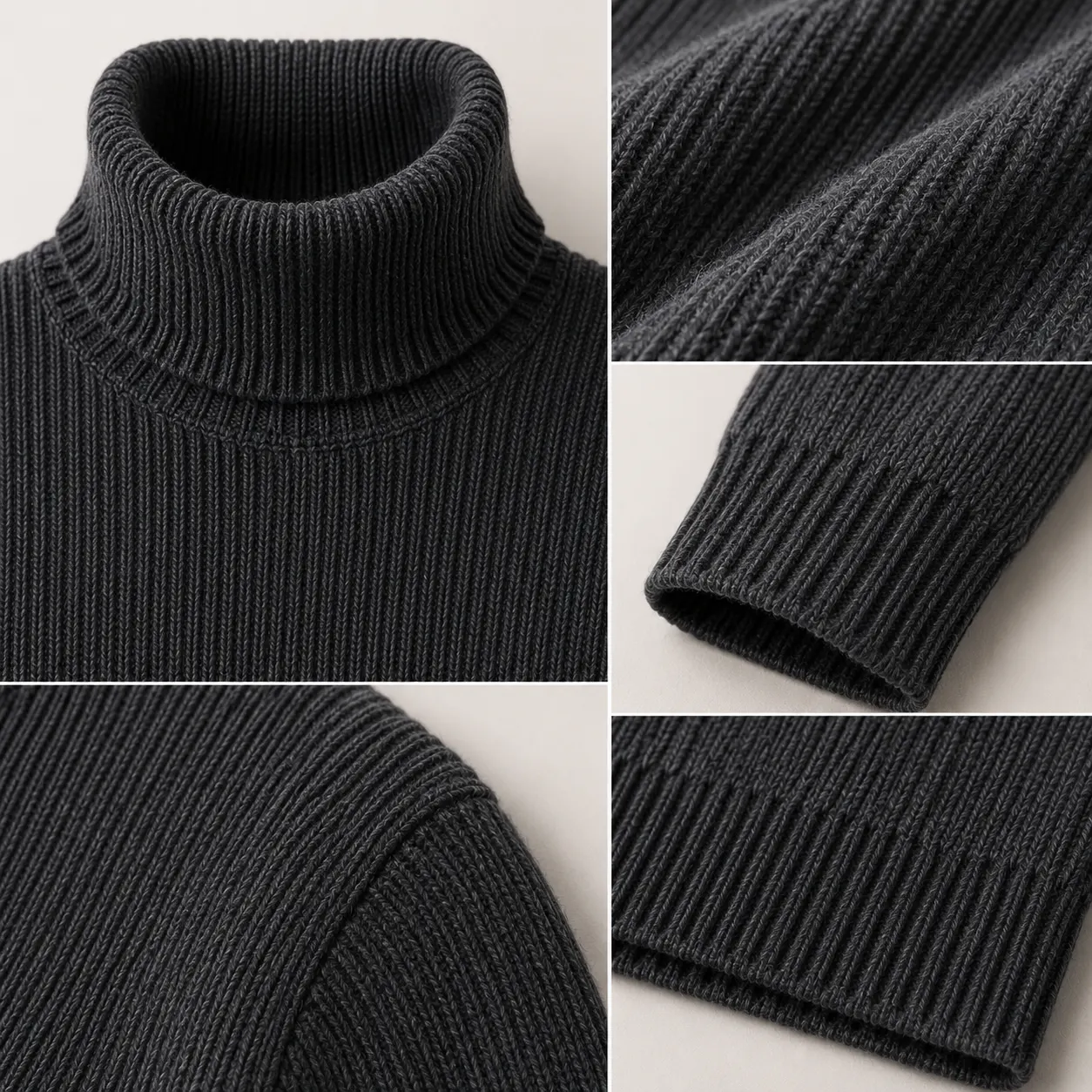 Premium Turtleneck Closeup